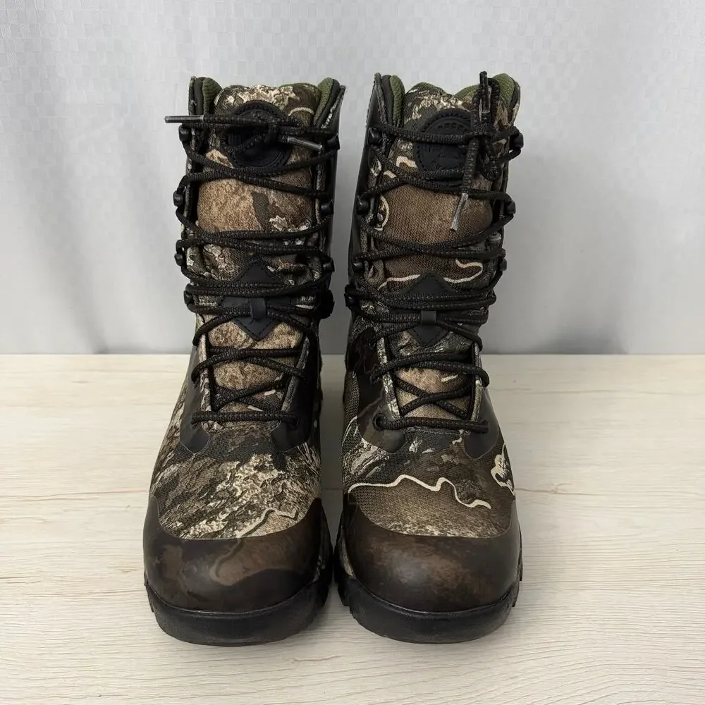 Rocky Boots Mens 9 M Realtree Camo Excape Hunting 400g Insulated Waterproof